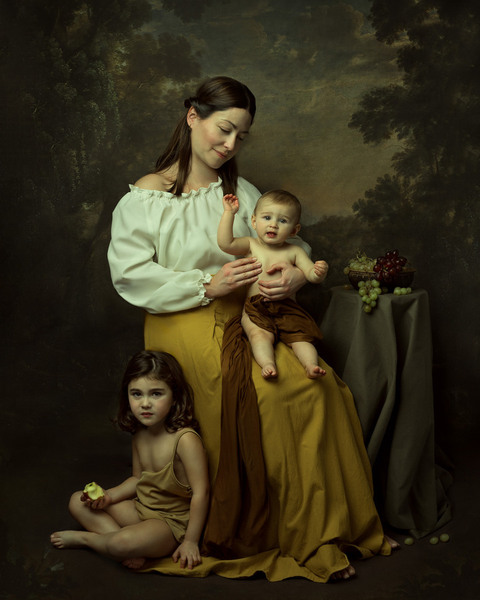 Photograph Diana Trillo Tenderness Of Motherhood on One Eyeland